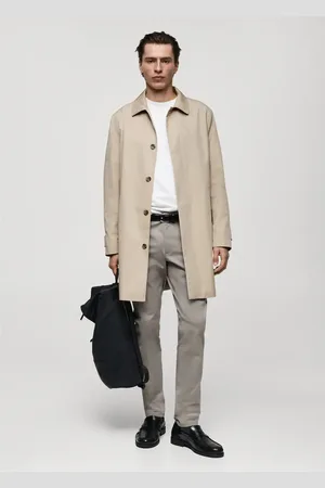 MANGO Klassischer wasserabweisender Trenchcoat - Herren - M
