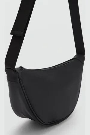 MANGO Gummierte Schultertasche - Herren - Einheitsgröße