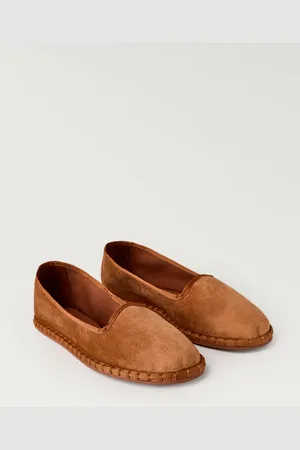 MANGO Velours-Hausschuhe - Damen - 38
