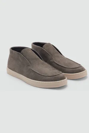 MANGO Casual Rauleder-Stiefel - Herren - 41