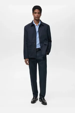 MANGO Wasserabweisende Baumwolljacke - Herren - XL