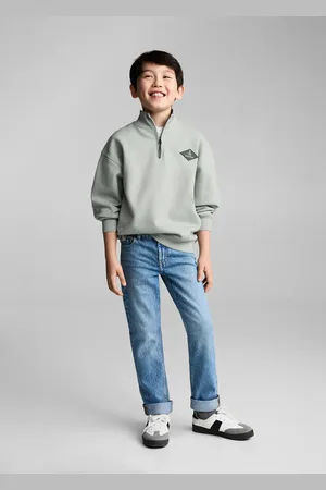 MANGO Baumwoll-Sweatshirt mit Reißverschluss - Kinder - 11-12 Jahre