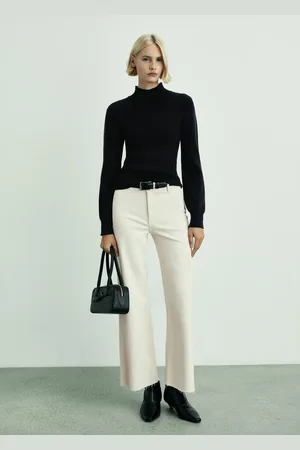 MANGO Culotte-Jeans mit hohem Bund Catherin - Damen - 40