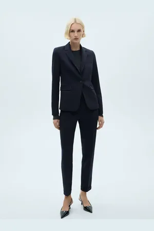 MANGO Gerade Anzughose - Damen - 34