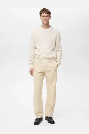MANGO Regular-Fit-Hose aus Baumwolle mit Kordelzug - Herren - 40