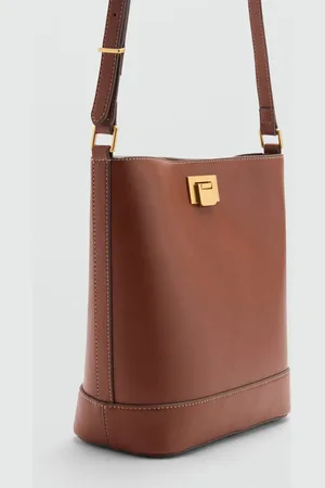 MANGO Shopper-Tasche mit Metalldetails - Damen - Einheitsgröße