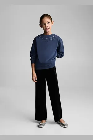 MANGO Sweatshirt mit Perlenbesatz - Kinder - 9-10 Jahre