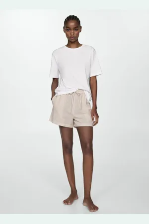 MANGO 2-teiliger Pyjama mit Vichy-Karomuster - Damen - M
