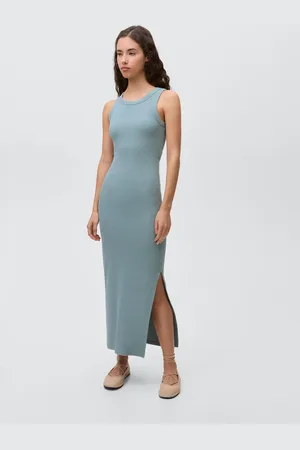 MANGO Kleid mit rückseitigem Zierausschnitt - Mädchen - XXS
