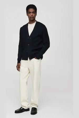 MANGO Strickcardigan mit Knöpfen - Herren - XL