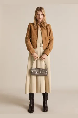 MANGO Jacke Wildleder - Damen - M