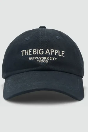 MANGO Bestickte Canvas-Kappe - Herren - Einheitsgröße
