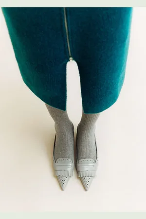 MANGO Pumps mit Fransen - Damen - 35