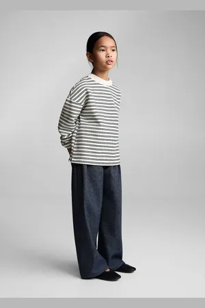 MANGO Gestreiftes Baumwoll-Sweatshirt - Kinder - 11-12 Jahre