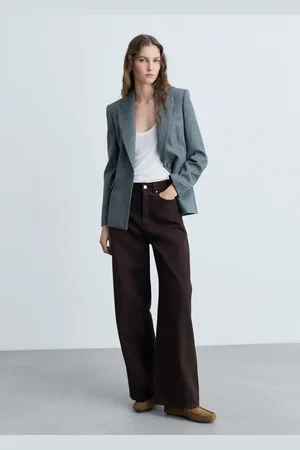 MANGO Balloon-Jeans mit hoher Bundhöhe - Damen - 38