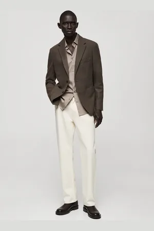 MANGO Slim-Fit-Blazer aus Wollgemisch - Herren - 54