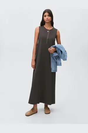 MANGO Langes Kleid ohne Ärmel - Mädchen - L