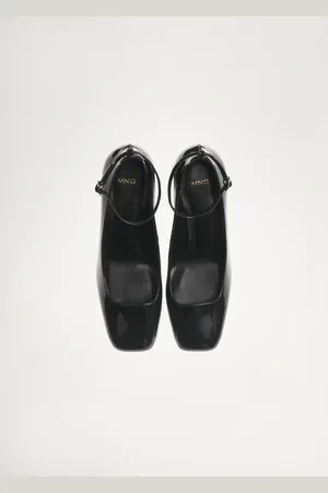 MANGO Pumps mit Lackleder-Effekt - Damen - 38