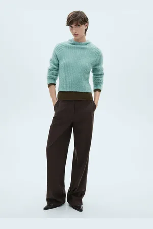 MANGO Kapuzenpullover mit Felleffekt - Damen - M