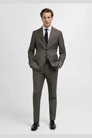 MANGO Sakko Venecia aus 100 % Schurwolle - Herren - 48