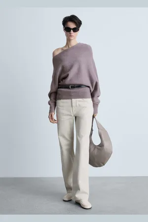 MANGO Asymmetrischer Pullover aus Wollgemisch - Damen - M
