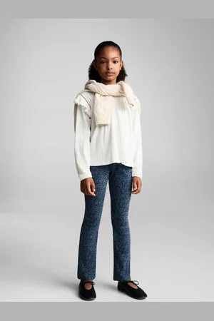 MANGO Gemusterte Flared-Leggings - Kinder - 9-10 Jahre