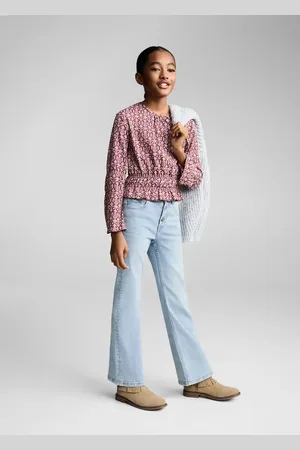 MANGO Flared Jeans mit Knöpfen - Kinder - 10