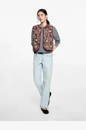 MANGO Straight Fit Jeans - Mädchen - L