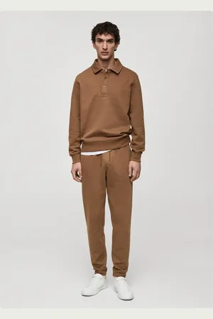 MANGO Jogger mit elastischem Bund gefüttert - Herren - M