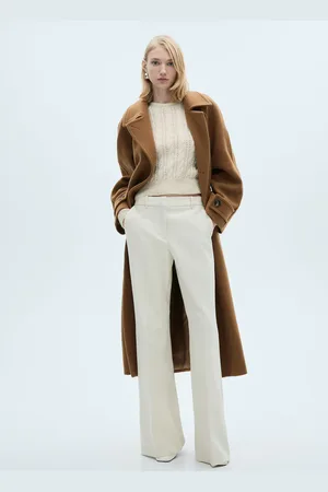 MANGO Zopfmuster-Pullover mit Ajourdetails - Damen - M