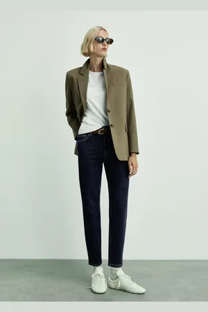 MANGO Comfort-Jeans mit hohem Bund Newmom - Damen - 50