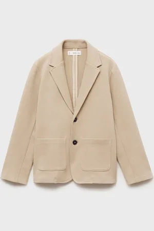 MANGO Blazer aus Baumwoll-Pikee - Kinder - 5-6 Jahre