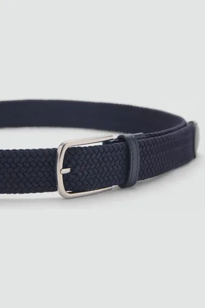 MANGO Stretchgürtel in Flecht-Optik - Herren - 90