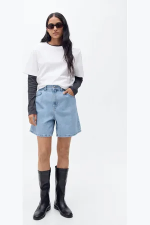 MANGO Gerade Shorts mit Abnäher-Details - Damen - 42