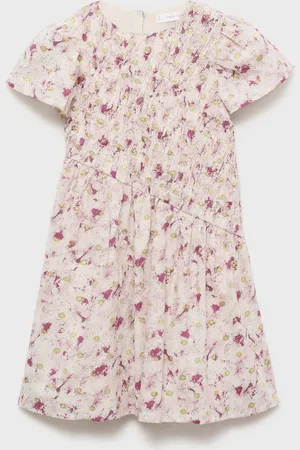 MANGO Kurzes Printkleid - Kinder - 10