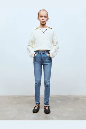 MANGO Skinny Jeans mit ausgefranstem Saum - Kinder - 7