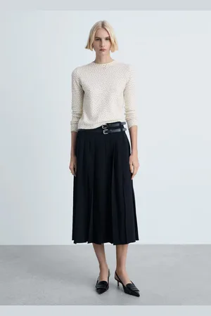 MANGO Strickpullover mit Polka Dots - Damen - XXS