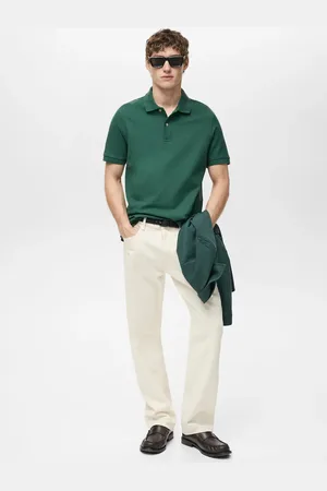 MANGO Regular-Fit-Poloshirt aus Baumwoll-Piqué - Herren - M