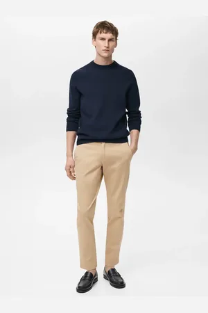 MANGO Tapered-Chinohose Prato in Cropped-Länge - Herren - 36