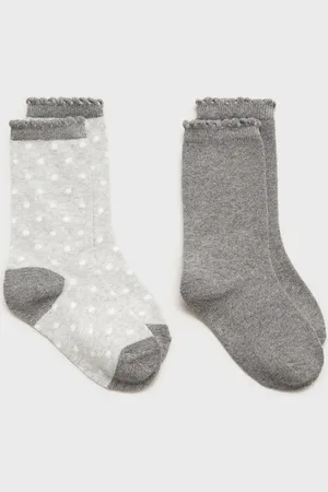 MANGO Zweierpack Socken im Muster-Mix - Kinder - M