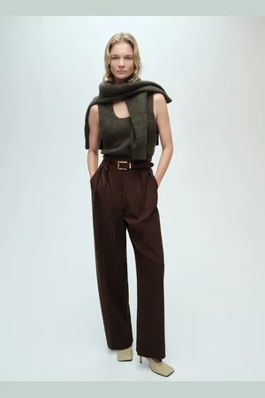 MANGO Crop-Stricktop - Damen - S