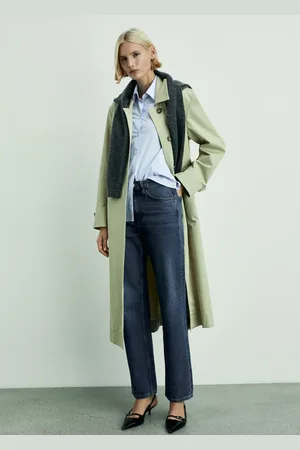 MANGO Gerade Jeans Matilda mit mittlerer Bundhöhe - Damen - 36