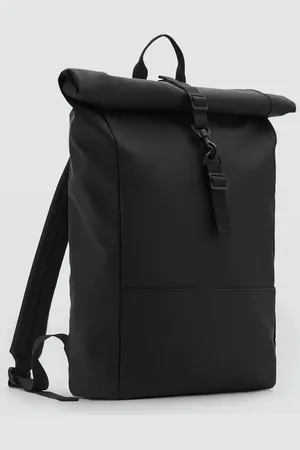 MANGO Gummierter Rucksack mit Umschlagverschluss - Herren - Einheitsgröße