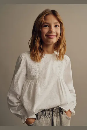 MANGO Bluse mit Stickverzierungen - Kinder - 11