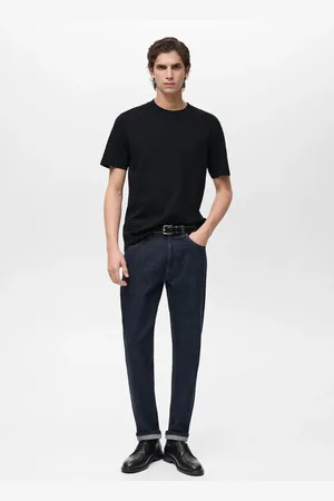 MANGO Medium weight regular fit T-shirt - Herren - S