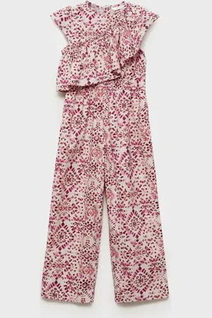 MANGO Overall mit Rüschendetails - Kinder - 9