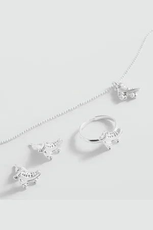 MANGO Set aus Halskette, Ring und Ohrringen - Kinder - Einheitsgröße