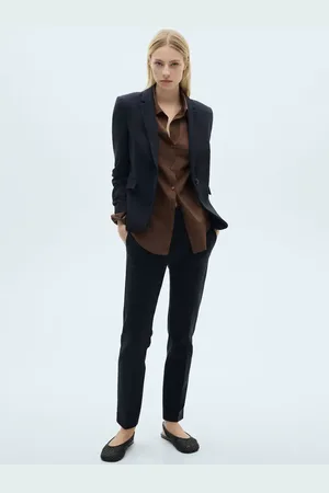 MANGO Gerade Hose mit mittlerem Bund - Damen - 36