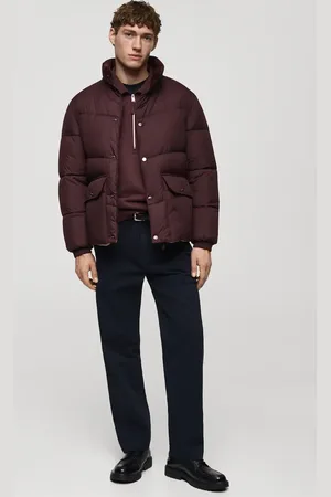 MANGO Wasserabweisender Steppanorak - Herren - XL