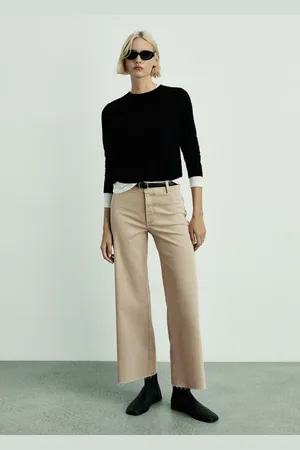 MANGO Culotte-Jeans mit hohem Bund Catherin - Damen - 34